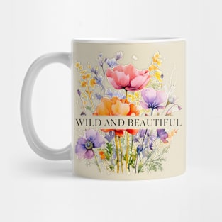 Wild and Beautiful flower Mug